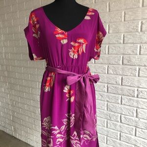 Anthropologie Moulinette Soeurs Silk Dress